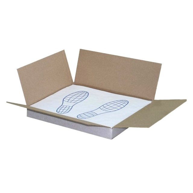 Коврики двухслойные "Следы ног" 405х525 (500 шт) HAS-0440 ХОЛЕКС