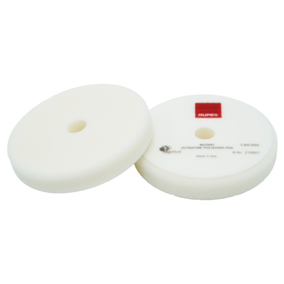 Полировальник РУПИС поролоновый 135/135мм БЕЛЫЙ (сверхмягкий) ROTARY ULTRAFINE  9.BR150S