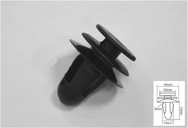 СР11005 Крепление панели отделки двери 18х13х10 мм Распродажа