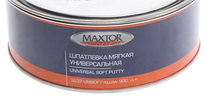 Шпатлевка МАКСТОР мягкая универсальная 0,9кг 3237 UNISOFT PUTTY