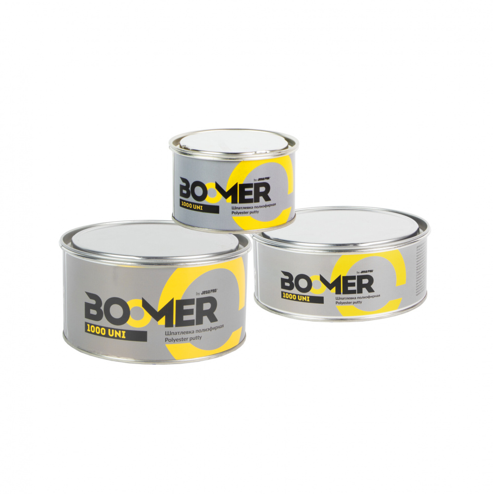 Шпатлевка Uni полиэфирная универсальная 1,8кг 1000/1,8 BOOMER