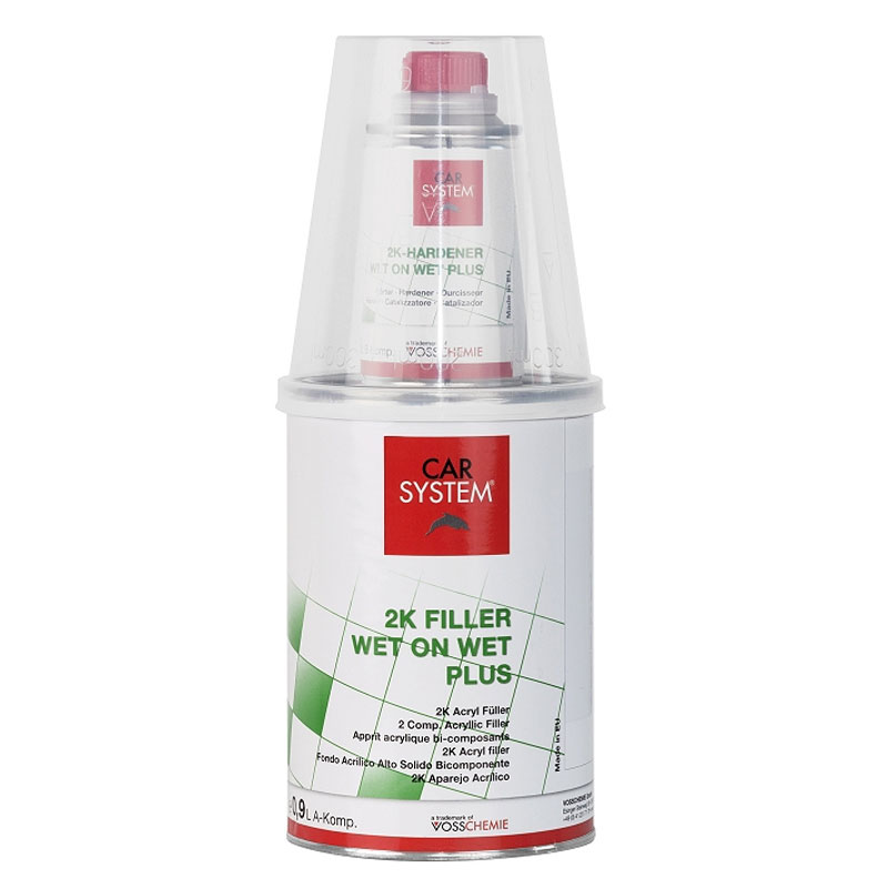 Грунт-наполнитель мокрый по мокрому 2K 6:1 Filler Wet on Wet Plus 153455 КОМПЛЕКТ КАР-СИСТЕМ СНЯТ