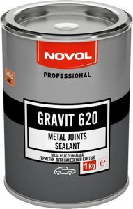 Герметик шовный под кисть GRAVIT 620 1,0кг НОВОЛ 33109   
