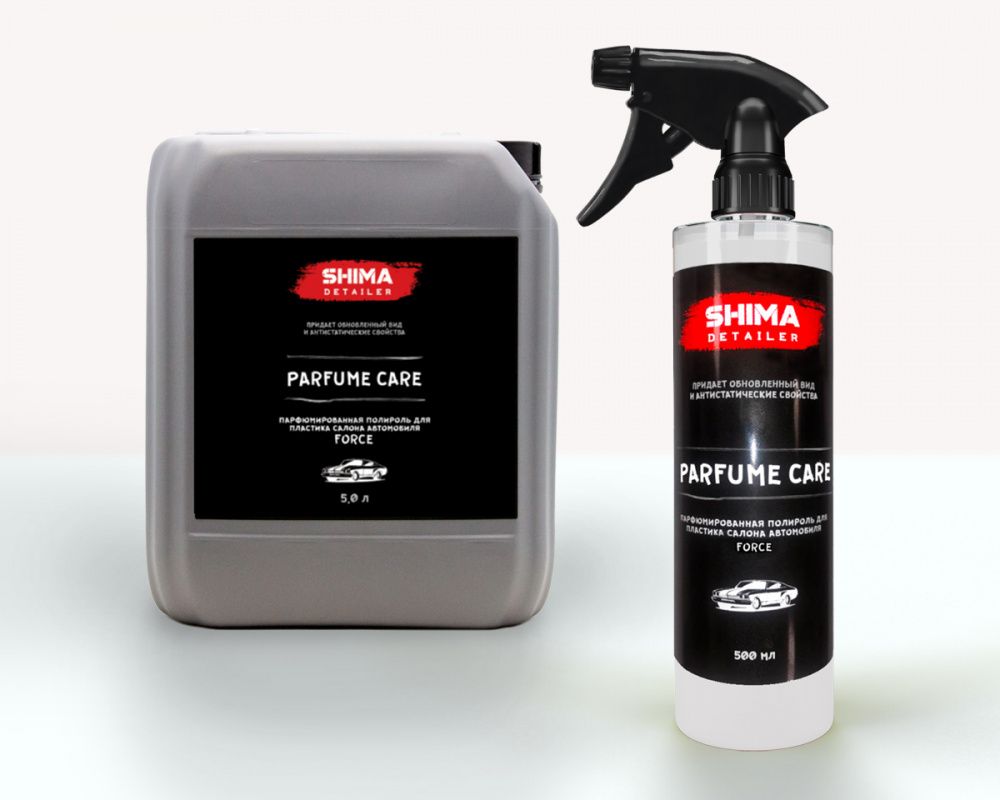 Полироль парфюмир. для пластика салона автомобиля (матовый) Шима DETAILER "PARFUME CARE" FORCE 0,5л