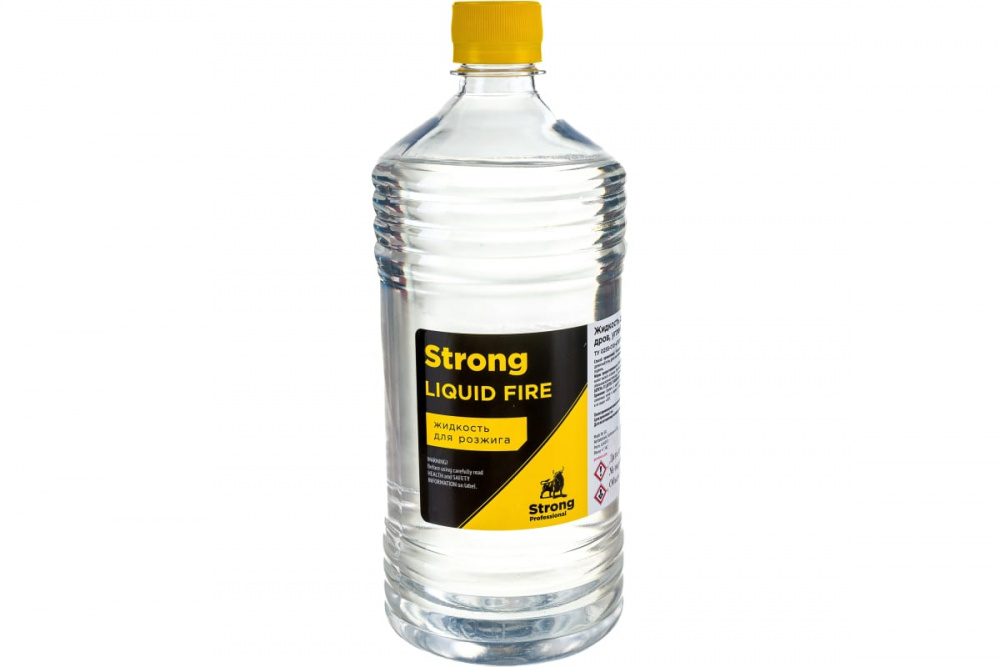 Жидкость для розжига Strong Liquid Fire (1 л) НЕФТЕХИМИК  /в коробке 20 шт/