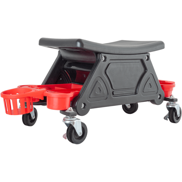 Стул ХАНКО для полировки на колёсах с полками, размер 54х33см, вес 3,5кг,грузоподъёмность 150кг СНЯТ