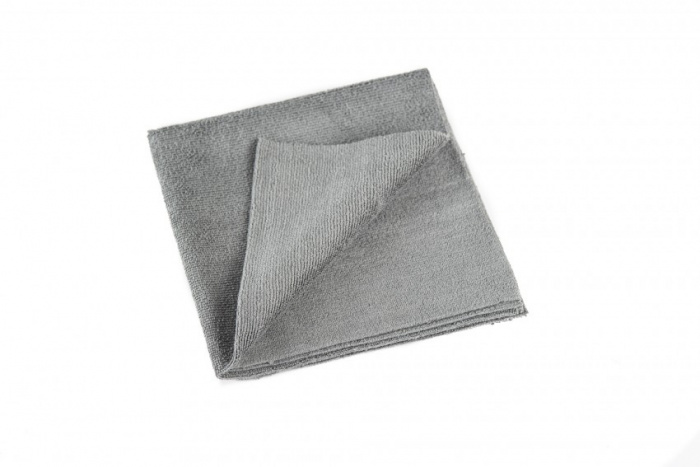 Микрофибровое полотенце 40x40cm, 300gsm, темно-серый,  Edgeless300 Microfiber towel, GWMF-301