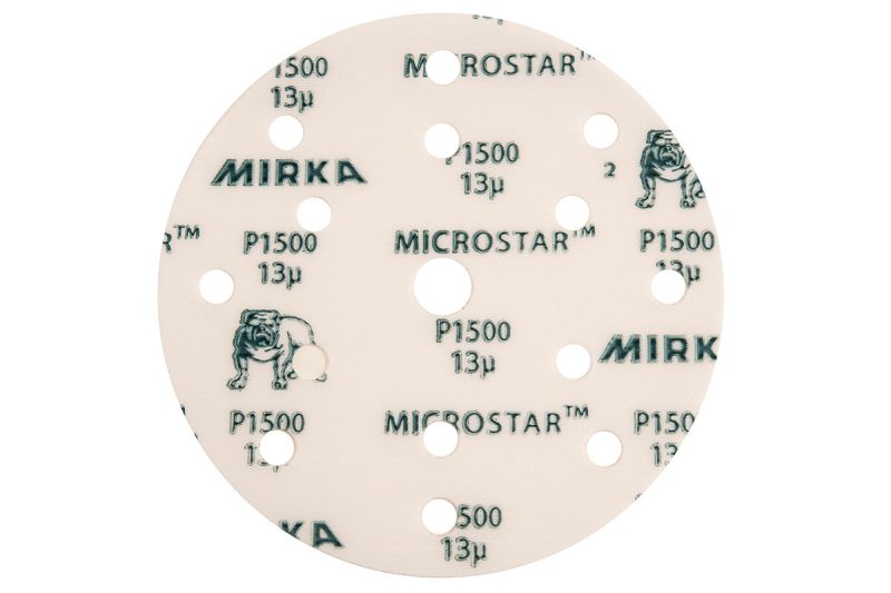Круг абразивный 150мм 15отв МИРКА P1000  MICROSTAR на пленочной синтет. основе FM61105092