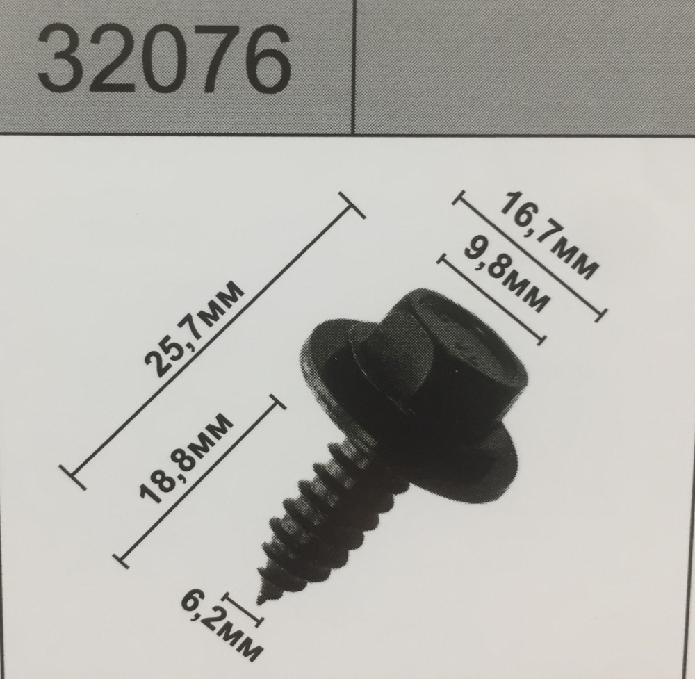 32076 клипса GM