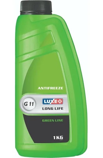 Антифриз LUXE 1,0кг (зеленый) G-11 667 ЧЕСТНЫЙ ЗНАК