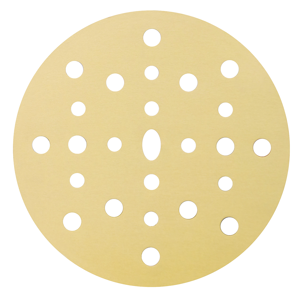 Круг абразивный P19 150 мм  25 отверстий P400 на бумажной основе 156369 КАР-СИСТЕМ СНЯТ