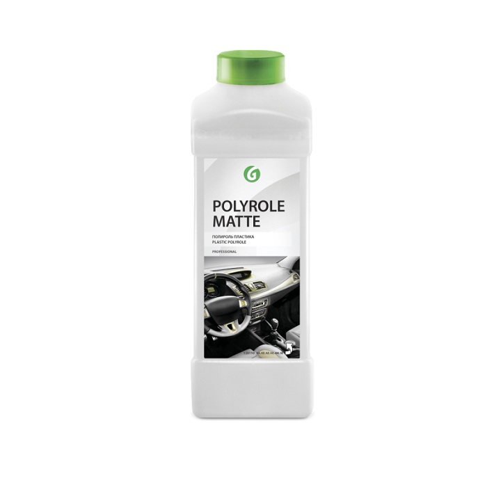 Полироль-очиститель пластика «Polyrol Matte» матовый с ароматом винограда тригер 0,25л 149250 ГРАСС