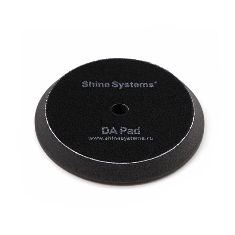 Круг полировальный ультрамягкий черный, 130 мм SS557 Shine Systems DA Foam Pad Black