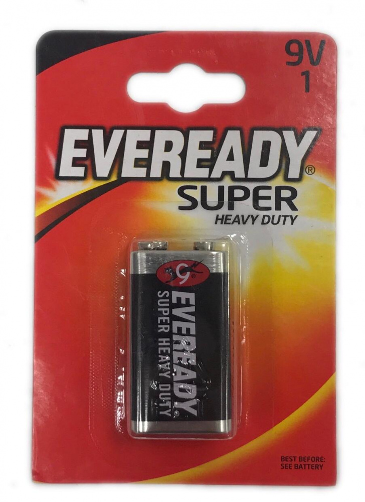 Батарейка SHD 9v/6F22 FSB /1шт/ соляная Eveready