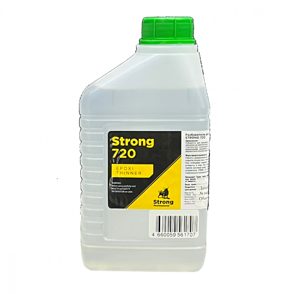 Разбавитель STRONG 720 EPOXY THINNER (для эпоксидного грунта) (1 л) НЕФТЕХИМИК