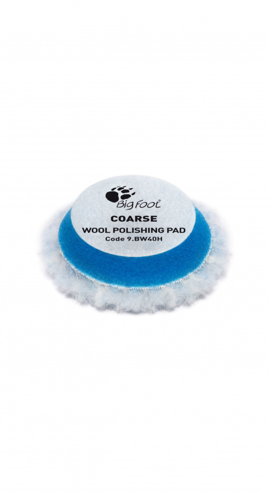Полировальник РУПИС овчина  30/45мм ГОЛУБОЙ (жесткий) 9.BW40H