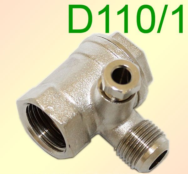 Клапан обратный, резьба F1/2-M3/8 код D110/1