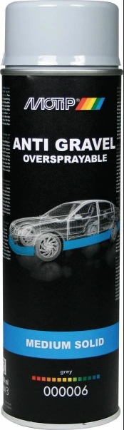 Антигравий АЭРО МОТИП 0,5л серый 0006