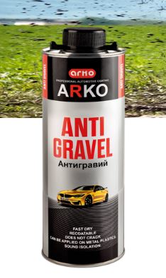 Антигравий ARKO/АРКО черный 1,0 кг