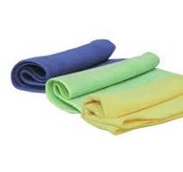 Салфетка ДЖЕТА 585402 зеленая полировальная многоразовая, микрофибровая, 400х400мм (1 шт)