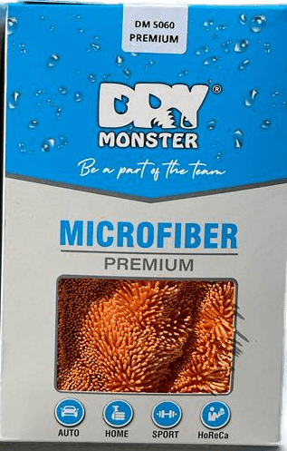 Полотенце для сушки, 50х60см Оранжевое DRY MONSTER PREMIUM (Orange) DM5060PO