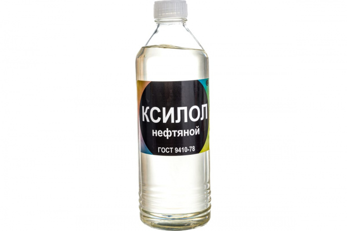 Ксилол нефтяной ( стекло 0,5 л) НЕФТЕХИМИК  /в коробке 20 шт/