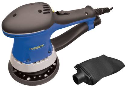 Машинка шлиф RP207187-5 с пылеудалением, электрическая, эксцентрик 5 мм, подошва 150мм ХАБЕРТ