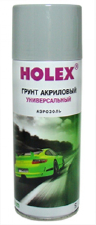 Грунт АЭРО акриловый серый 0,52л   HAS-2542 ХОЛЕКС 