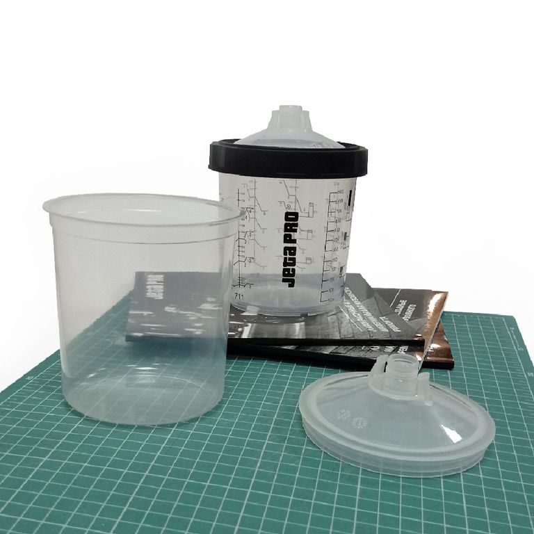 Система JPPS 596603 Бачок одноразовый пластик с крышкой и ситечком 190мк 600мл (1шт) ДЖЕТА