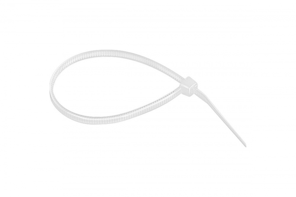 Хомуты 150x2.5мм, пластиковые, белые, 100 шт 45519/45515 Сибртех