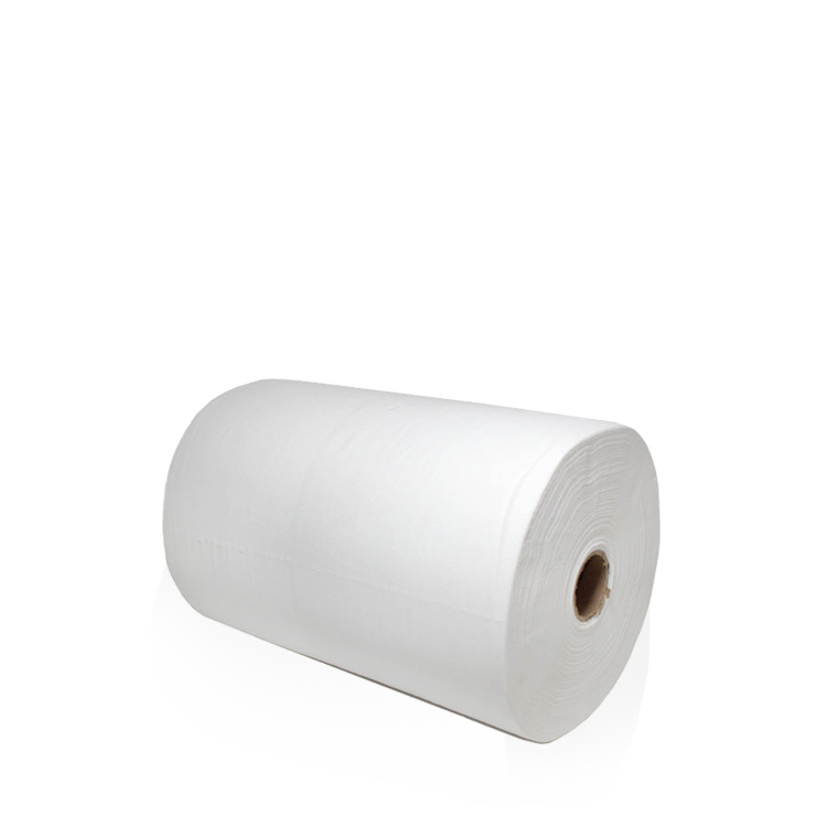 Салфетка протирочная белая 2-х слойное 34Х22см, рулон 600 листов, 130 м HAS-53487  ХОЛЕКС