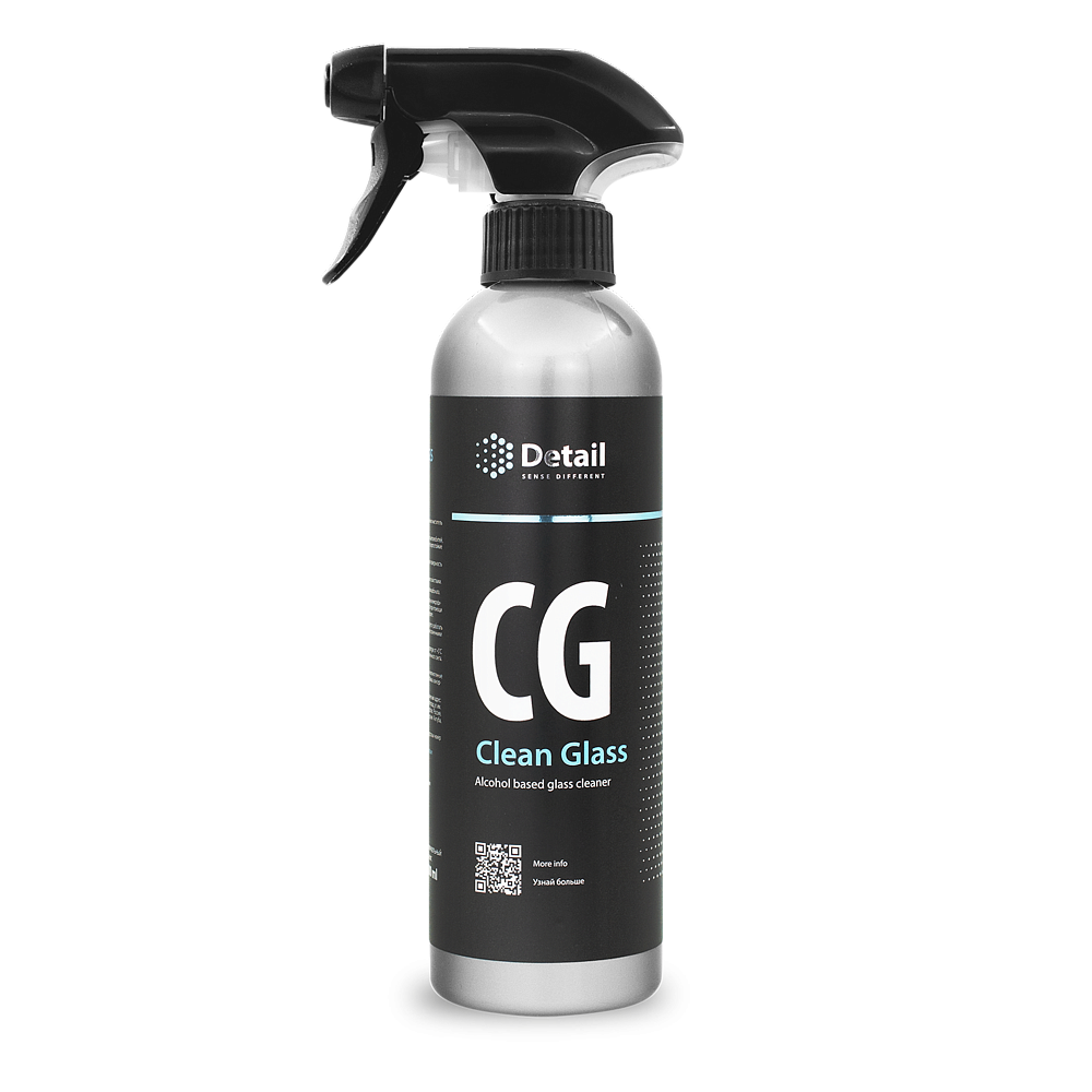 Очиститель стекла СG "Clean Glass" 500мл DETAIL DT-0122