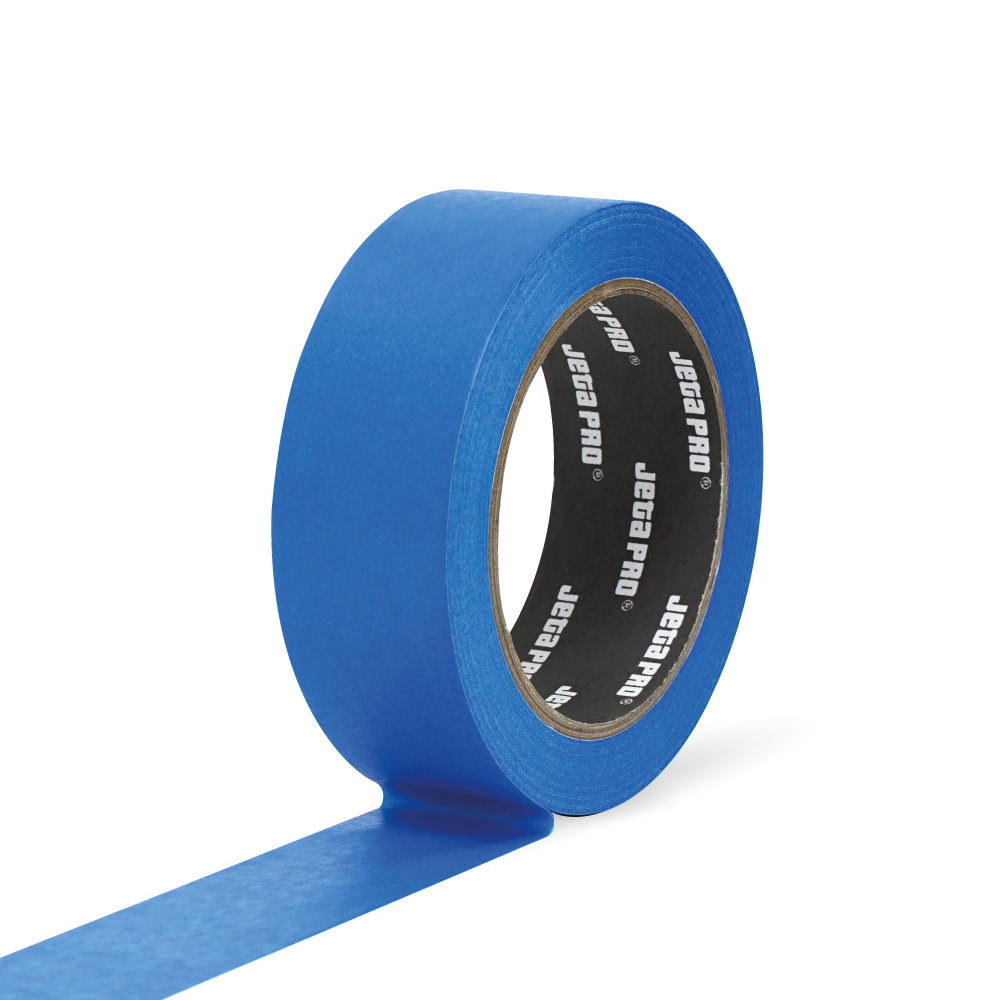 581590/24 WASHI TAPE JETA PRO лента маскирующая, 100°С-60мин, устой. к УФ, синяя, 24ммx40м  /уп.36шт