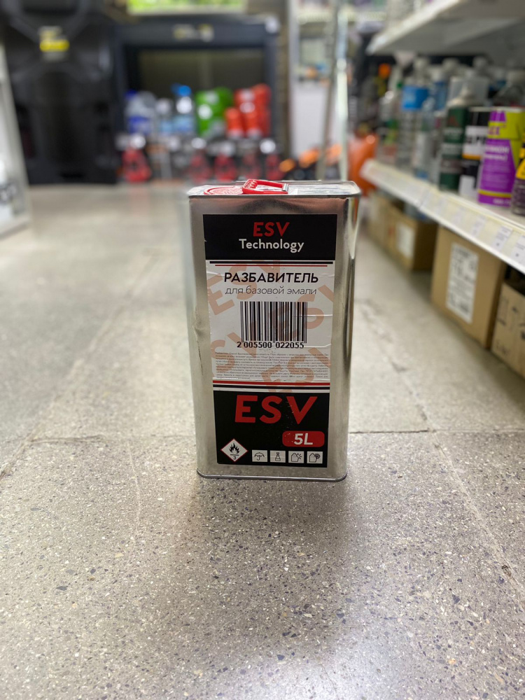 Разбавитель для базовой эмали 5,0л ESVtechnology СНЯТ