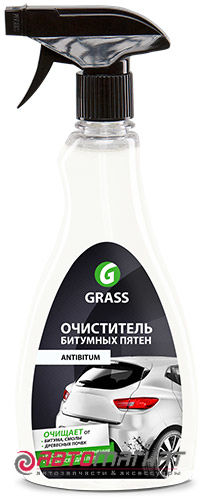 Очиститель битумных пятен «Antibitum» флакон 500мл тригер 150105 ГРАСС