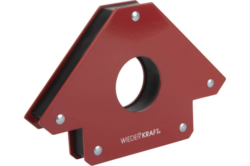 Сварочный магнит WDK-65575, угл 45, 90, 135, усилие 75Lbs ВИДЕРКРАФТ