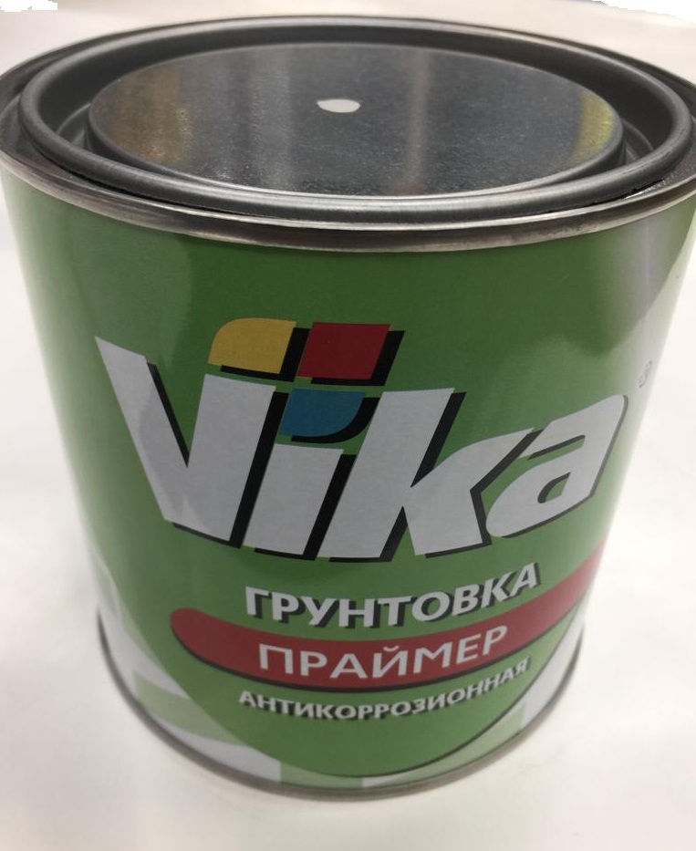 Грунт ВИКА праймер серый АНТИКОРРОЗ. быстросохнущий 1,0кг