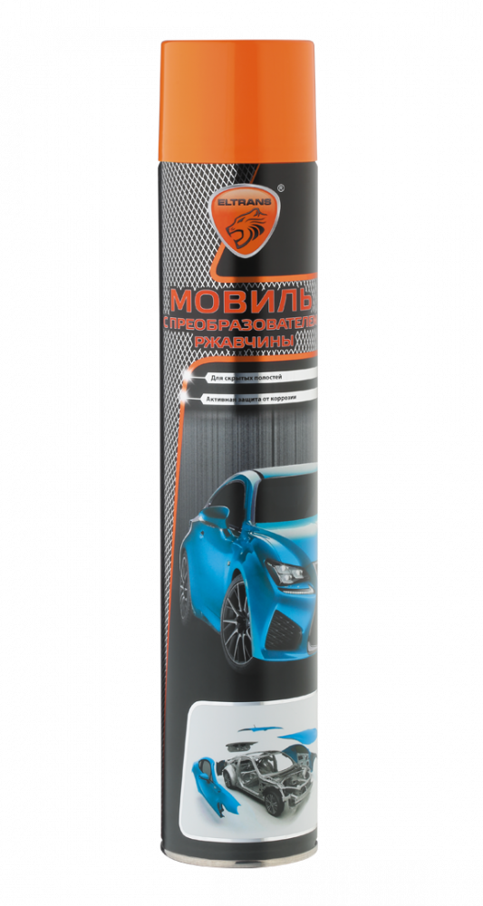 Мовиль АЭРО 1,0л с преобразователем ржавчины  EL-0204.01 ЭЛТРАНС  