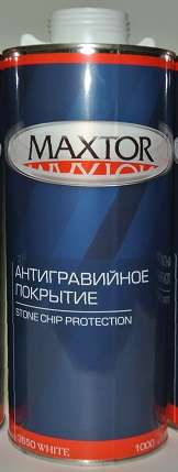 Антигравий МАКСТОР 3651 белый 1кг WHITE STONE CHIP  
