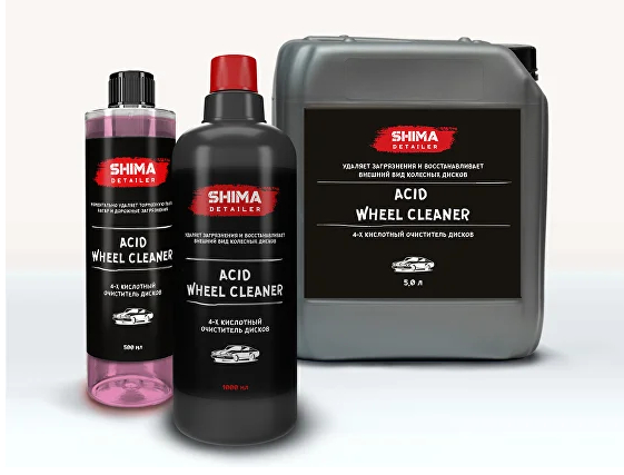 Очиститель дисков 4-х кислотный 500мл Шима DETAILER "ACID WHEEL CLEANER"