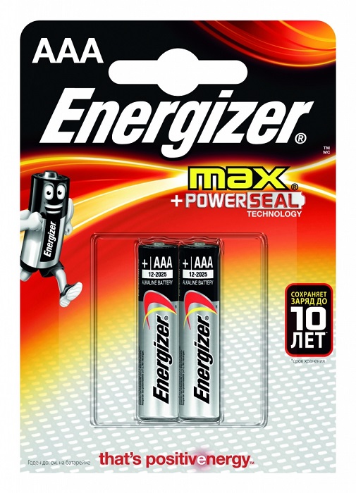 Батарейка Base MAX LR03 ААА E92/AAA BP 2R (блистер  2шт)  Energizer 