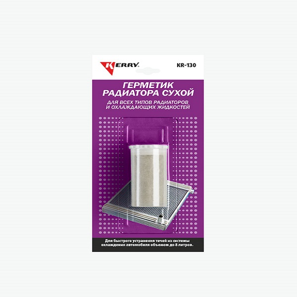 Герметик радиатора (сухой) 20 г.  KR-130 Распродажа