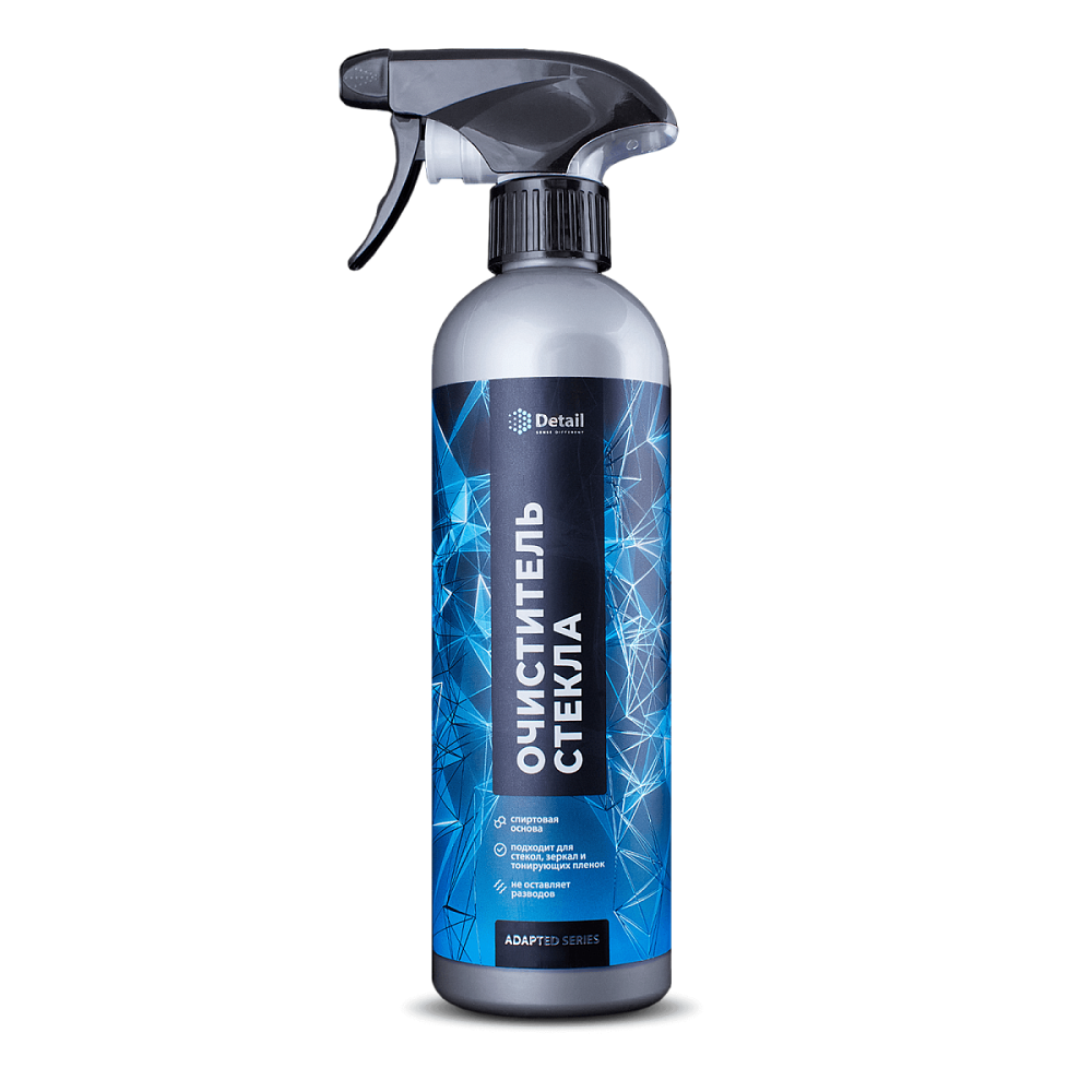 Очиститель стекла "Clean Glass" 500мл Adapted Series DETAIL DT-0491