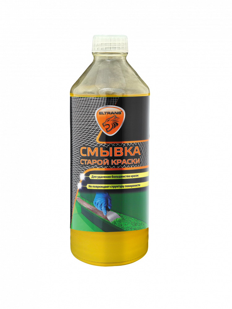 Смывка краски БЫТ (бутылка стекло) 0,5л  EL-0703.02  ЭЛТРАНС