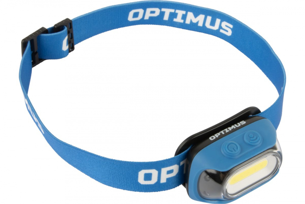 Фонарь OPT-HL500 налобный светодиодный, 500 Лм, 1200 мАч OPTIMUS