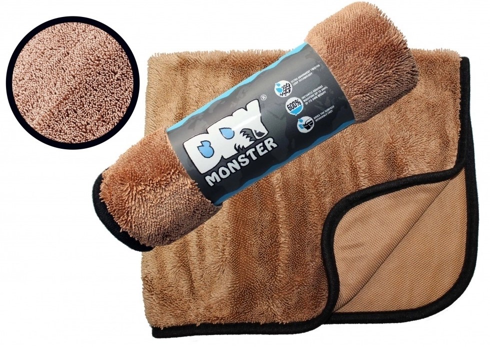 Полотенце для сушки, 50х60см Коралловый 750г.м DRY MONSTER TOWEL STANDART CORAL