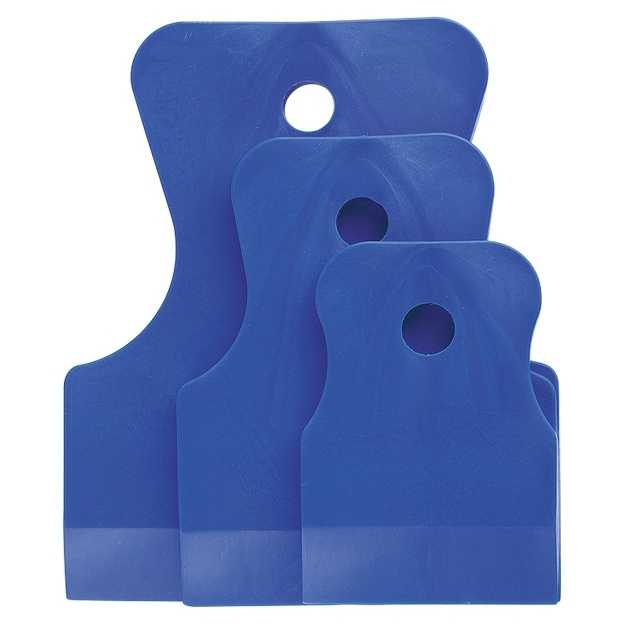 Набор шпателей ПВХ синие  МАТРИКС(3шт) 85830