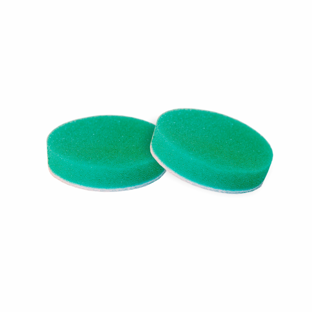 Полировальник поролон 40*10мм зеленый жесткий 380860 H7