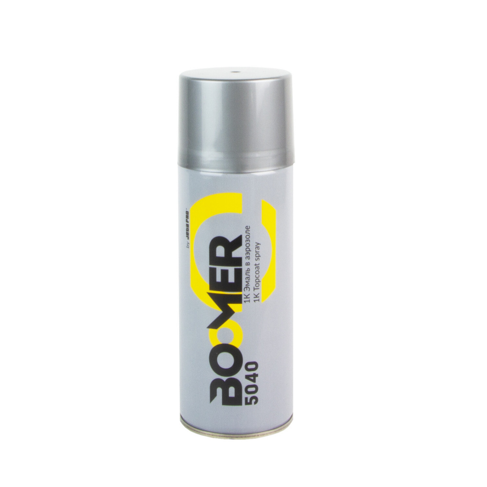 Краска АЭРО 1К серебристая  0,4 л 5040 silver BOOMER