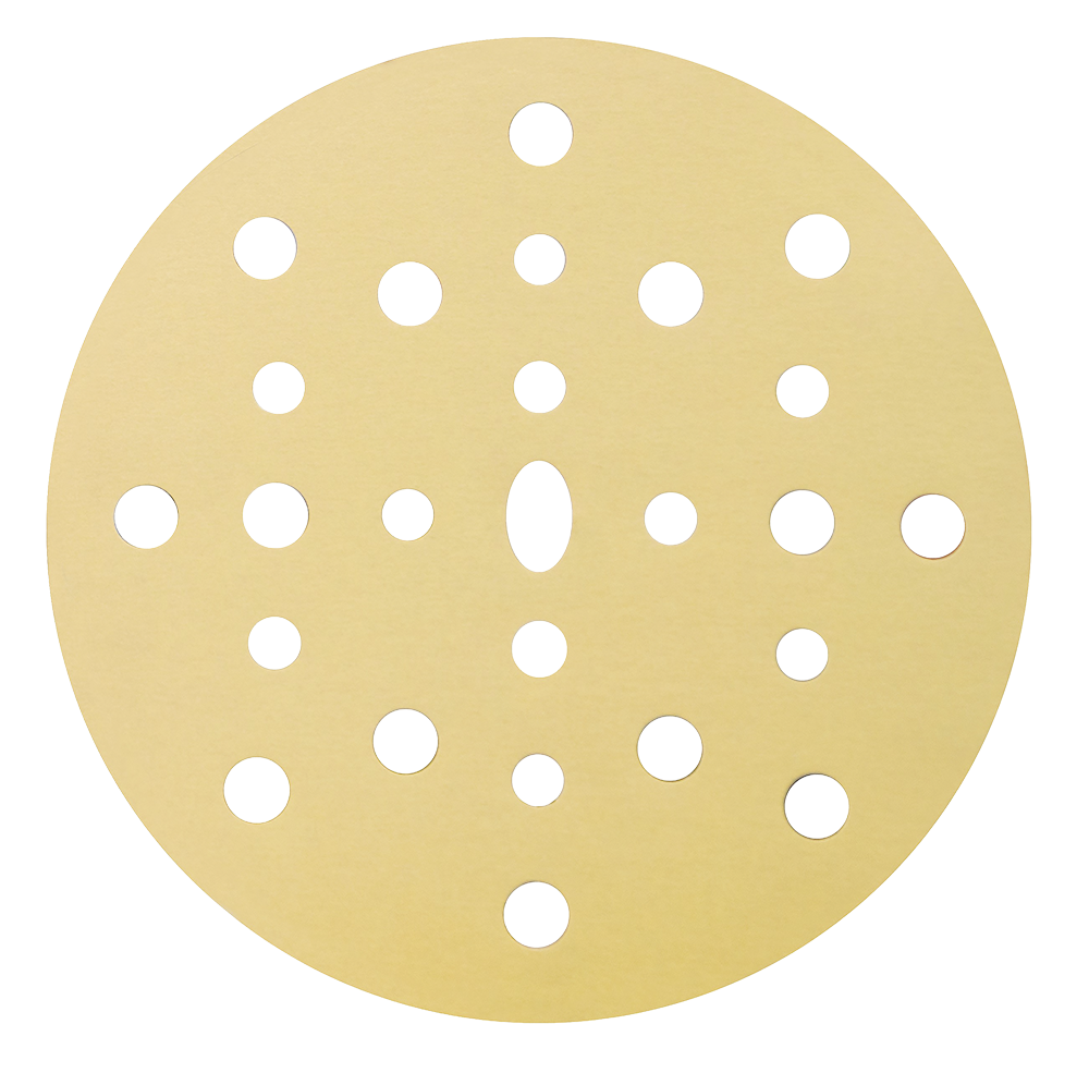 Круг абразивный P19 150 мм  25 отверстий P240 на бумажной основе 156365 КАР-СИСТЕМ